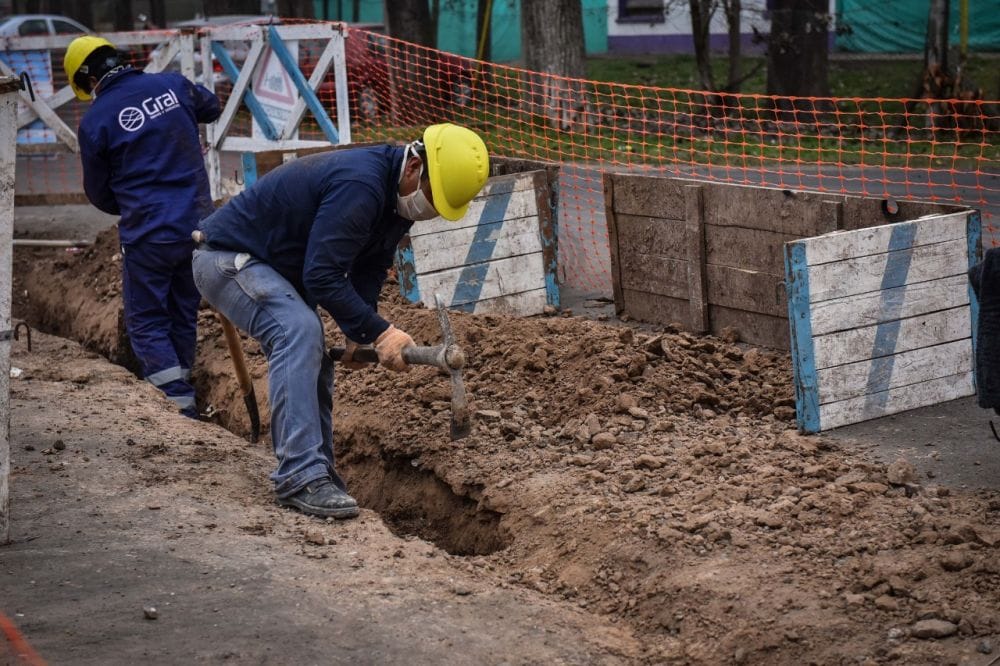 Obras en La Chechela